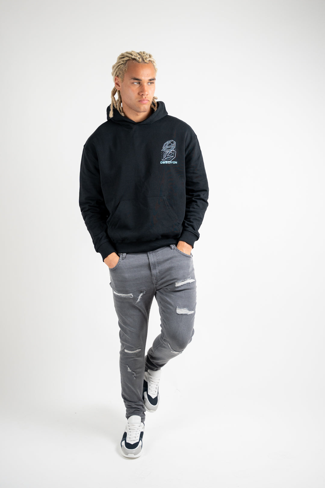 Grey original slim jeans