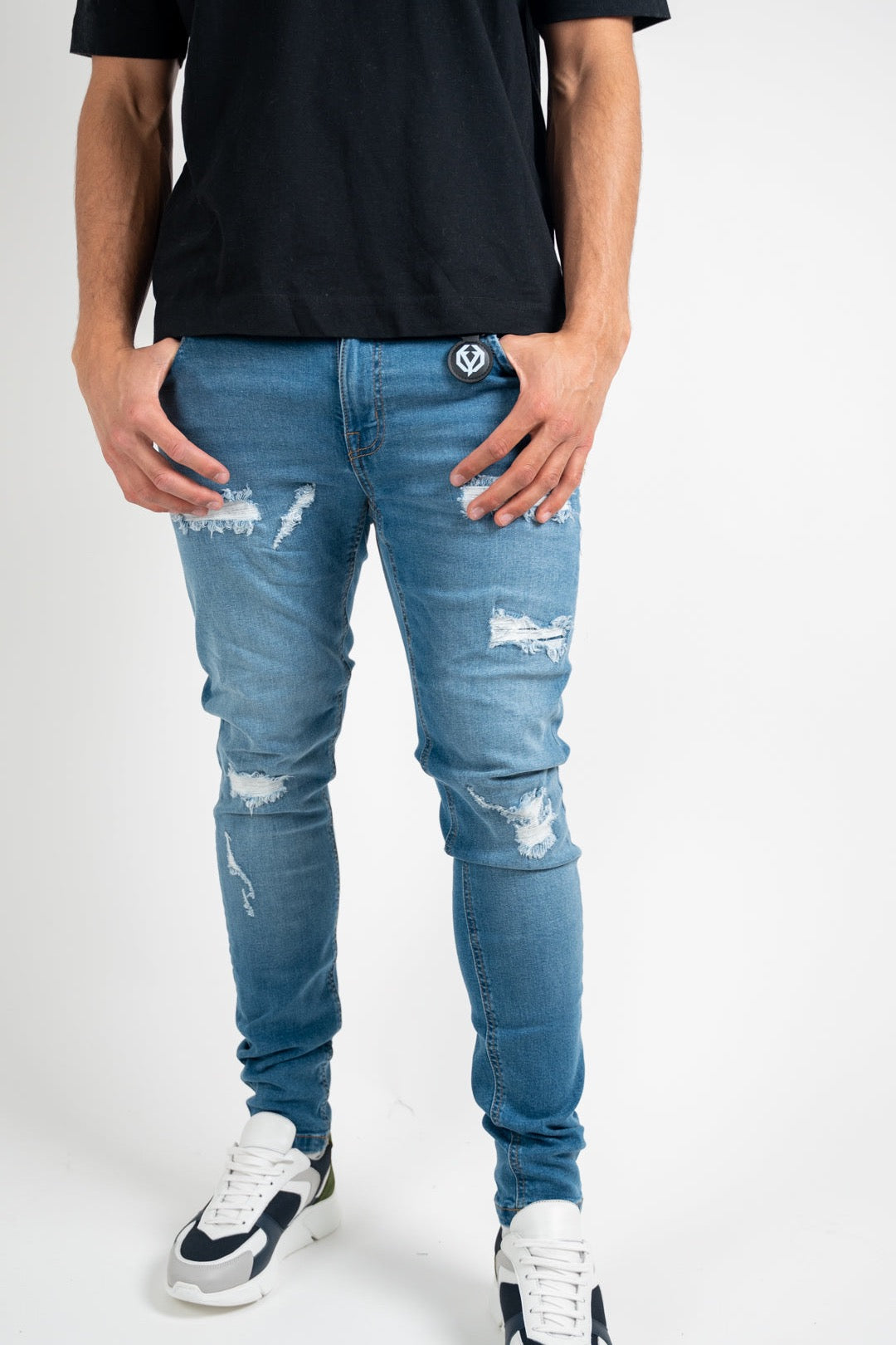 Blue original slim jeans