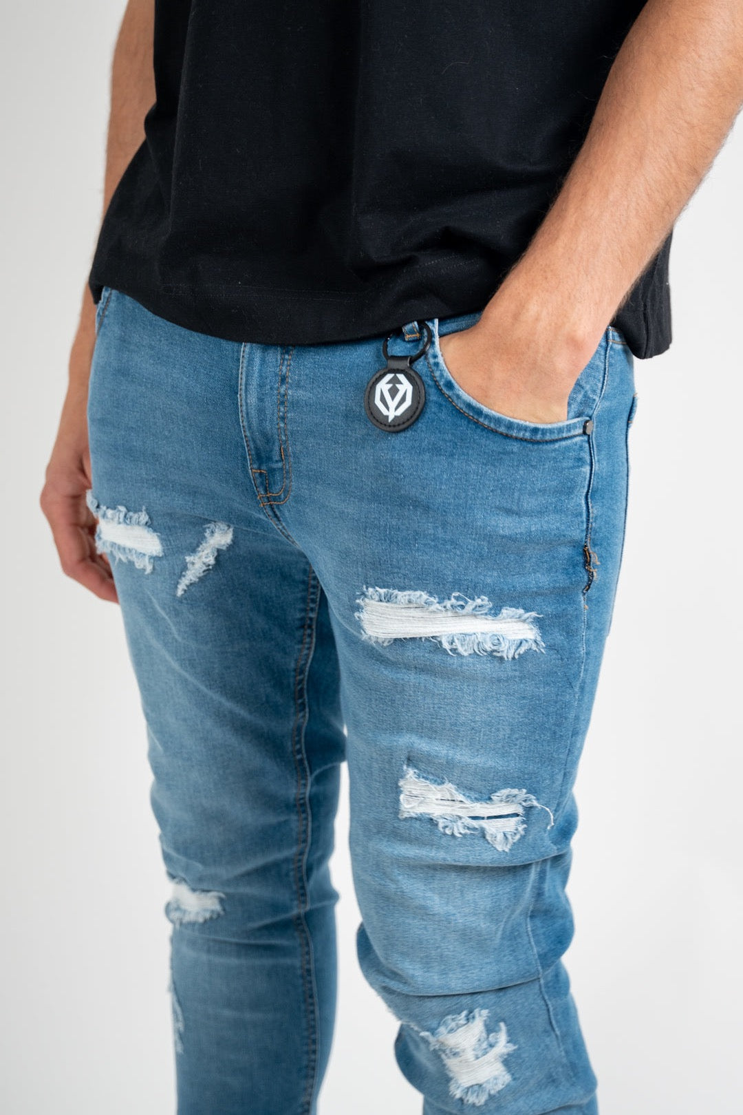 Blue original slim jeans