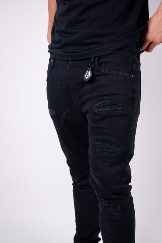 Black Original slim jeans