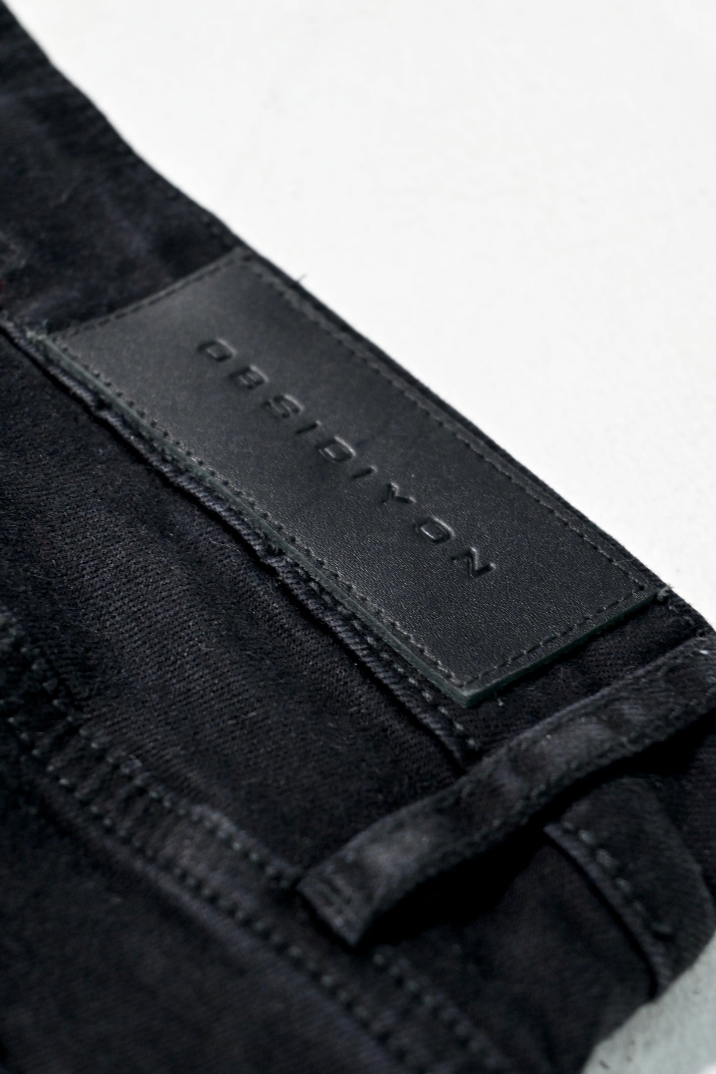 Black Azure splatter slim jeans